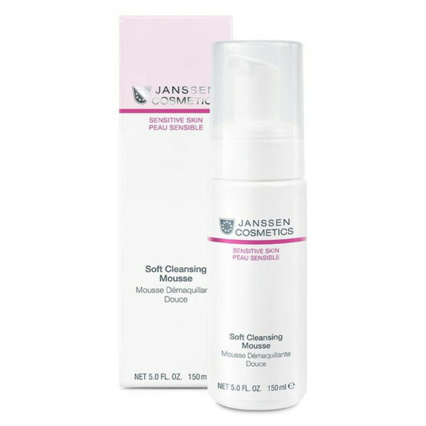 Janssen Cosmetics Soft Cleansing Mousse 150 ml - Schiuma, latte detergente delicata pelle sensibile
